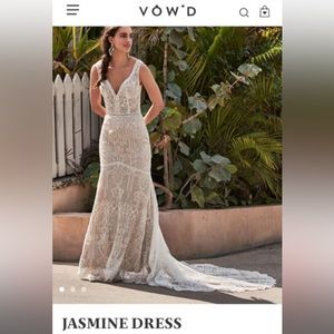 Vow’d Jasmine Dress - Wedding Dress - Bridal Dress - Wedding Gown - Mermaid